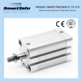 Spring Return Double Rod Stainless Miniature Boosting Pneumatic Air Cylinder